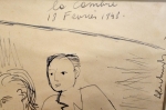 Pierre Alechinsky - Originele tekening 