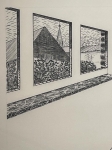 window view with machelen church