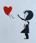 GIRL with red heart , after bangsy !