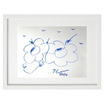 Jeff Koons Drawing Flowers