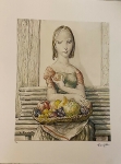 Foujita - Panier de fruits