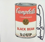 Andy Warhol - Invitation de Campbell - signée