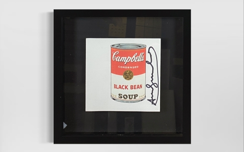 Andy Warhol - Invitation de Campbell - signée