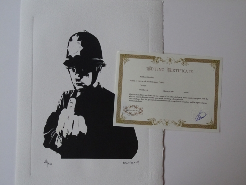 Banksy - Policeman