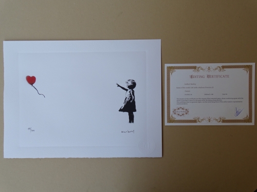 Banksy - Girl with a Balloon