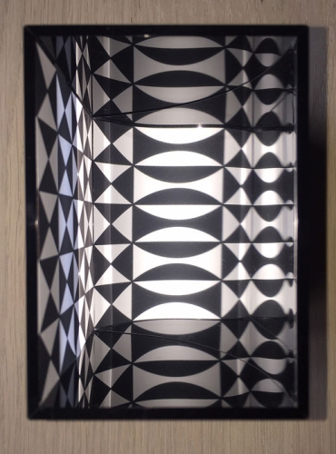 Julio Le Parc - Virtueel beeld door de kijker te verplaatsen