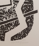 Roger Raveel - An abstraction in my garden (i)