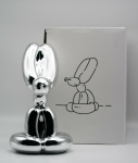 Jeff Koons - Sitting Rabbit Silver