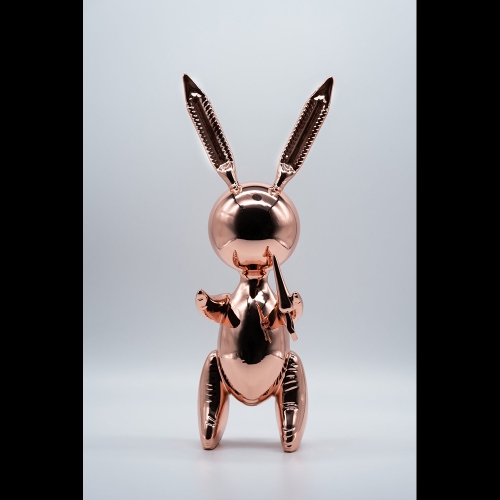 Jeff Koons (after) - Jeff Koons - Balloon Rabbit XL Rose Gold - Studio Edition