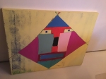 Acrylic unique acrylic, on canvas Hannes d