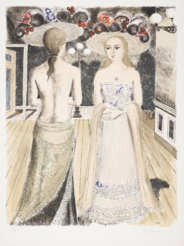 Paul Delvaux - Les Rivales