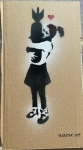 BANKSY - Dismaland Bomb Girl