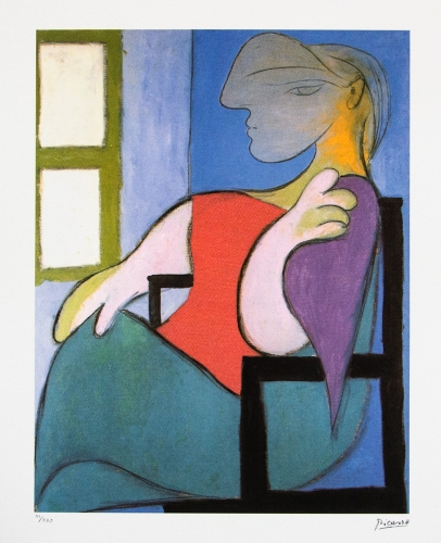 Pablo Picasso - Femme assise près d'une fenêtre