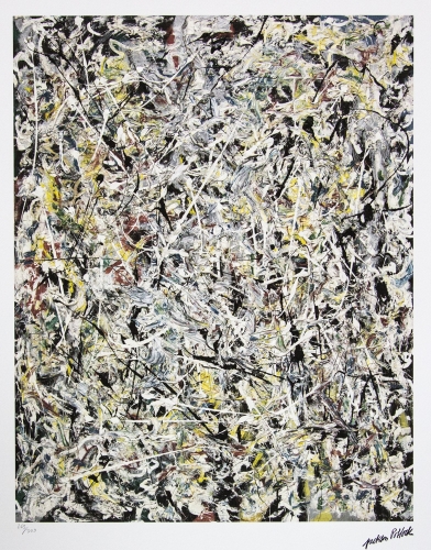 Jackson Pollock (After) - Lumière blanche