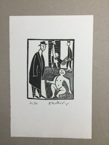 Pierre Alechinsky - Le poète assasiné