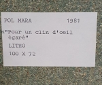 Pol Mara - Pour un clin d'oeil égaré