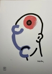 KEITH HARING - Untitled - Lithograph (AFTER)