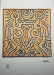 KEITH HARING - Untitled - Lithograph (AFTER)