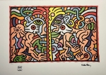 KEITH HARING - Untitled - Lithograph (AFTER)