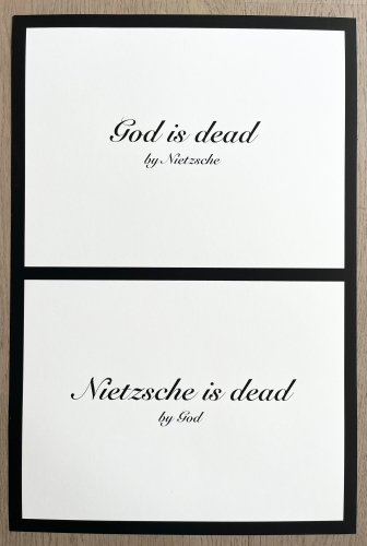 Mounir Fatmi - God is dood