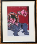 Signed, The Flowers of Evil, Charles Baudelaire , framed!