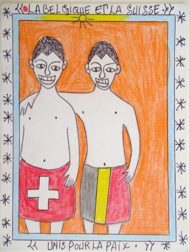 Frédéric Bruly Bouabré  - Drawing