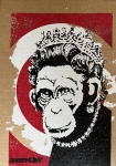 BANKSY - Dismaland Monkey Queen