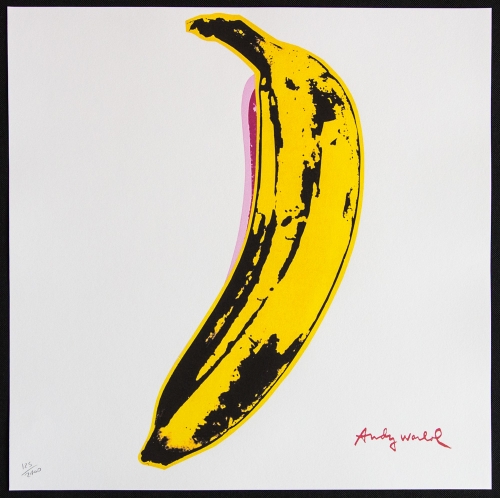 (After) Andy Warhol - Banaan