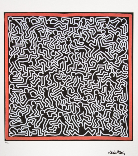 Keith Haring (after) - Ongetiteld