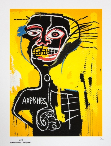Jean Michel Basquiat - Cabeza