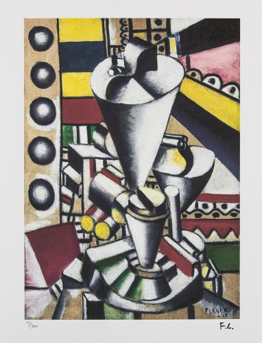 Fernand Léger - Stilleven in de elementen van de machine