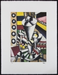 Fernand Léger - Stilleven in de elementen van de machine