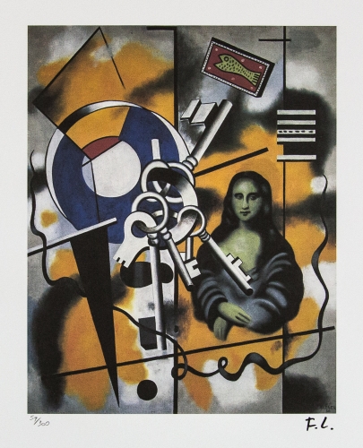 Fernand Léger - Mona Lisa met de sleutels