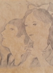 Girls with lantern