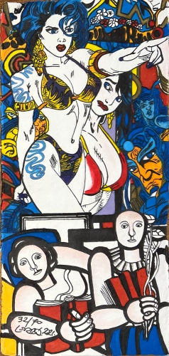  Erró  - This Way, een eerbetoon aan Fernand Léger