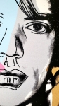 Andy Warhol - ANDY WARHOL - Mick Jagger 1975 - FS.II.140- SILKSCREEN