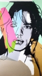 Andy Warhol - ANDY WARHOL - Mick Jagger 1975 - FS.II.140- SILKSCREEN