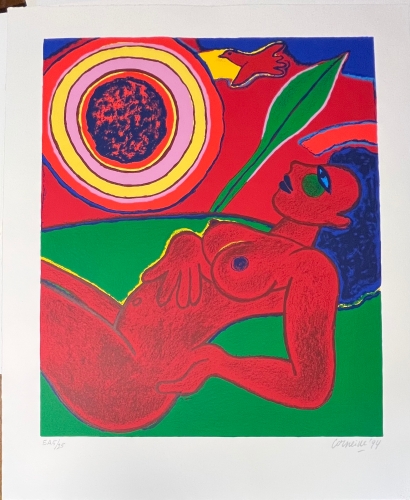 Guillaume Corneille - Lithograph signed