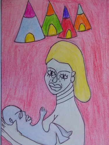 Frédéric Bruly Bouabré  - Drawing