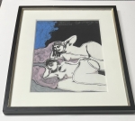 Guillaume Corneille - Signé;  Les Fleurs du Mal, Charles Baudelaire,  encadré! 1973