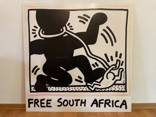 Keith Haring  - Free South Africa