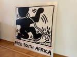 Keith Haring  - Free South Africa