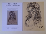 Salvador Dali - attributed, ink drawing