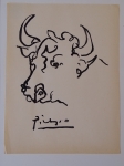 Pablo Picasso - attributed, ink drawing