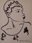 Ink drawing