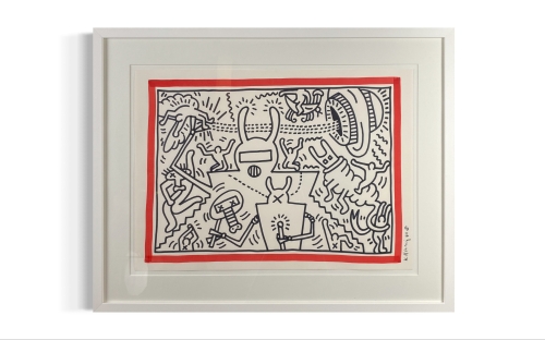 Keith Haring  - Original Drawing