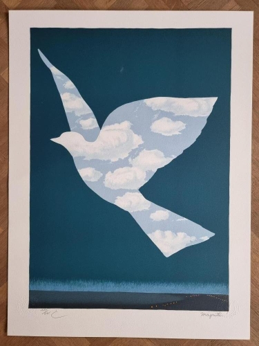 Rene Magritte - L'oiseau de ciel