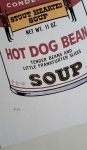 (After) Andy Warhol - Campbells Soup Hot Dog Bean