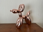 Balloon dog (rose gold).