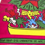Keith Haring  - Pop Shop Bag - Original 80's